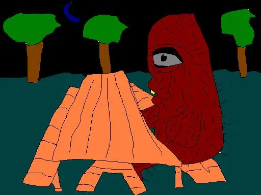 sasquatch sitting at bench at night experiencing the full effect of the loneliness of existence sasquatch sitting at bench at night experiencing the full effect of the loneliness of existence